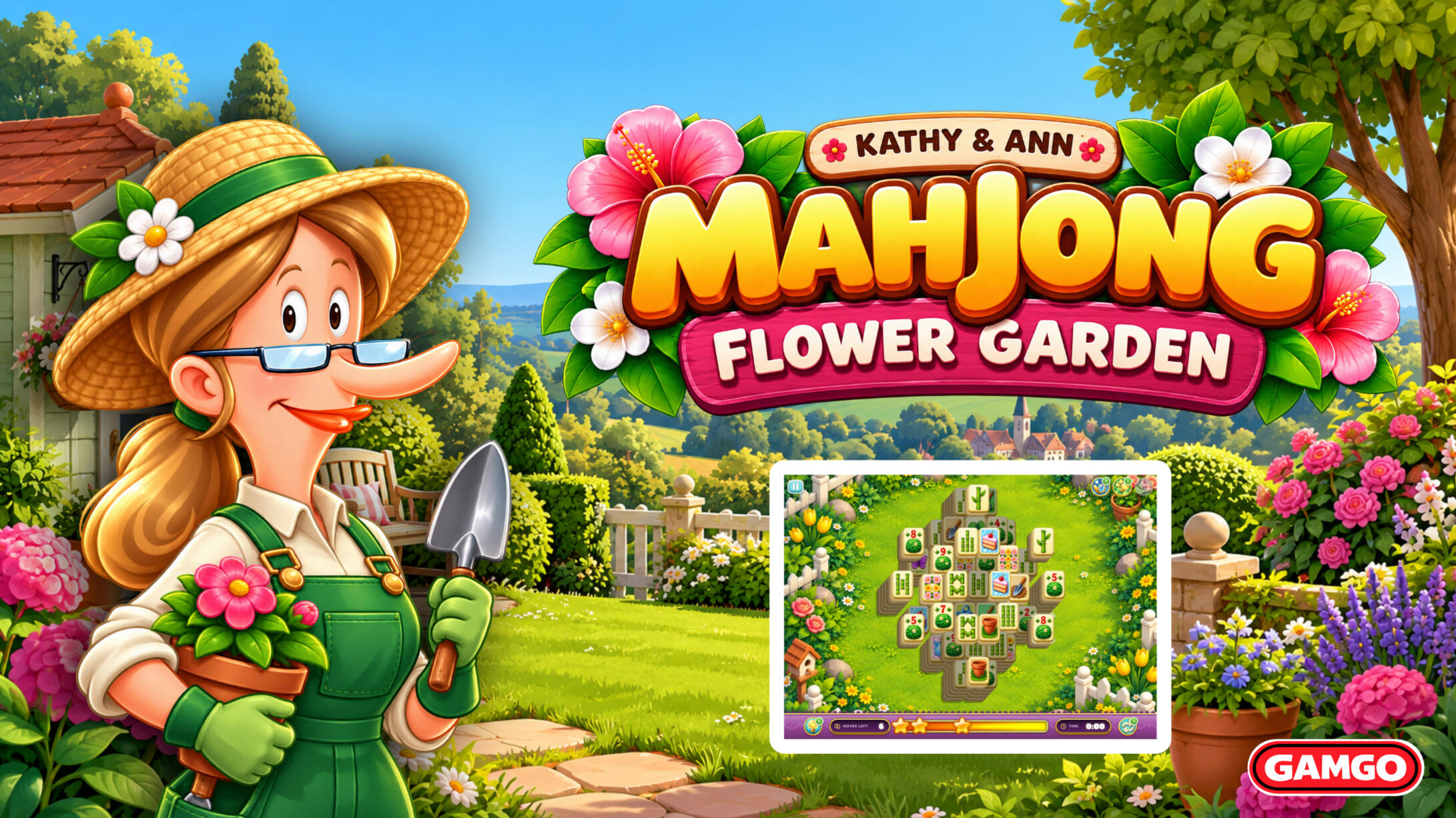 Mahjong Flower Garden